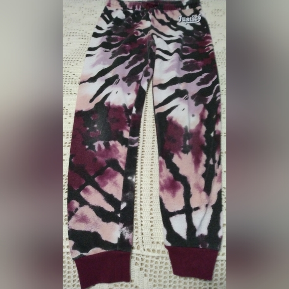 Justice Girls Athletic Pants and Crop T-shirt size M (10) - Picture 3 of 3